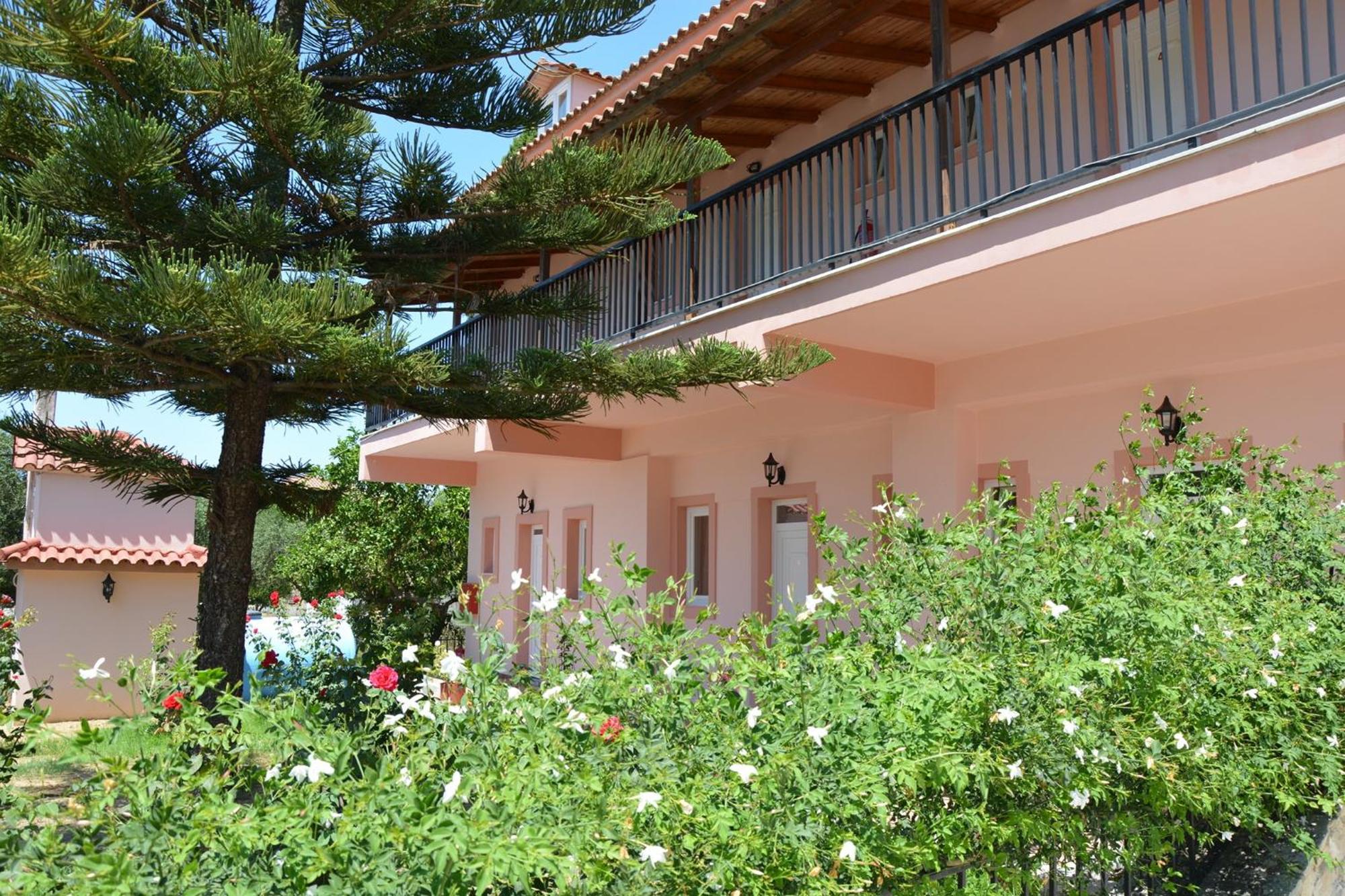 Ferienwohnung Red Rose Garden Planos Exterior foto